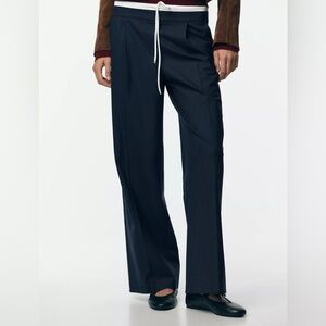 ZARA Wide Leg Double-Waisted Trousers